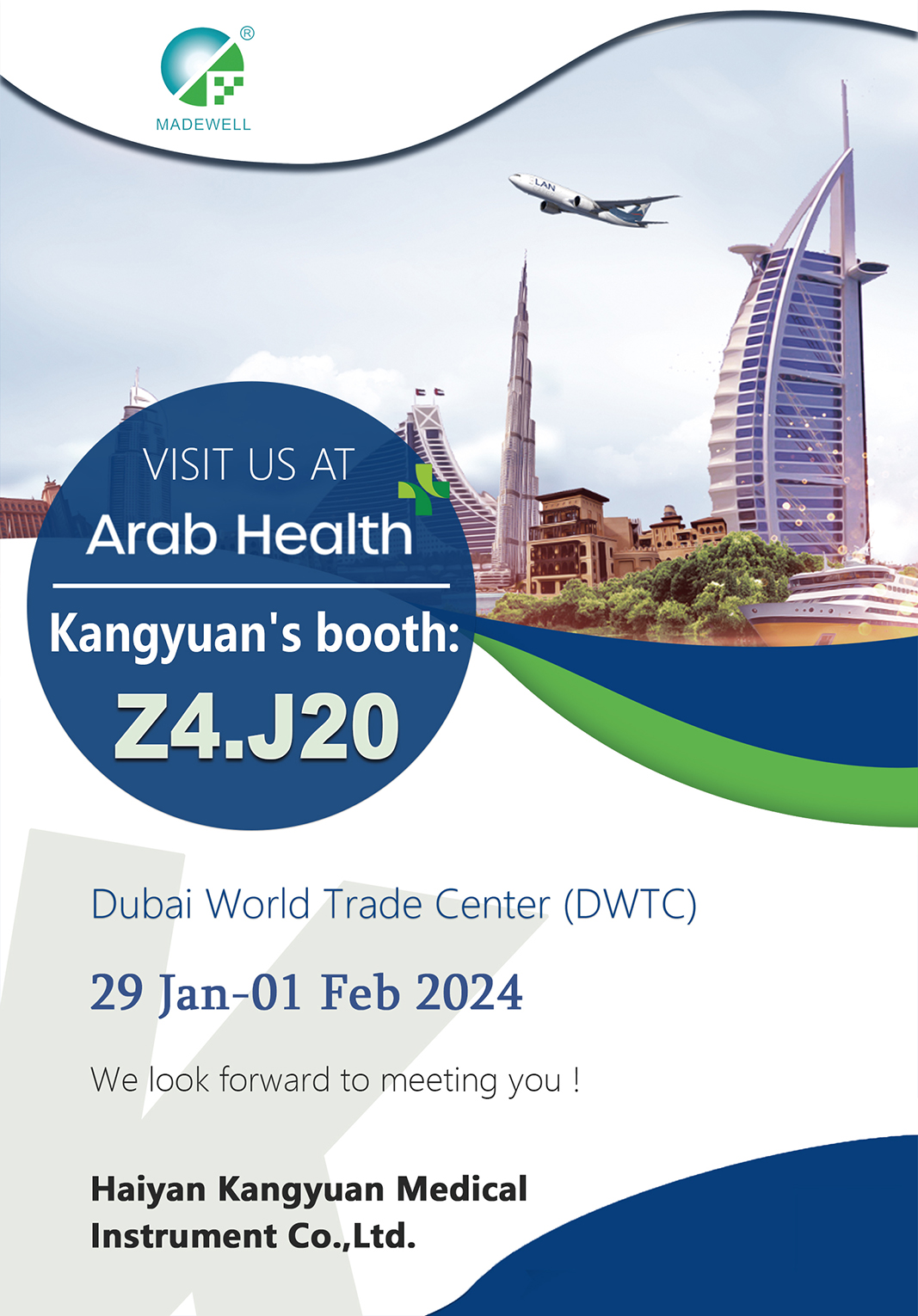 to Arab Health 2024 in Dubai